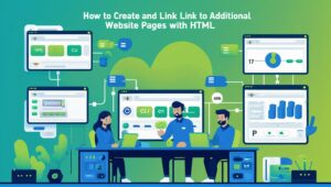 Как создавать и связывать дополнительные страницы сайта с помощью HTML