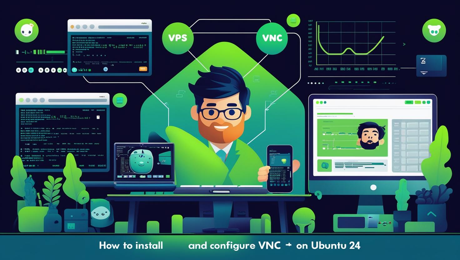 Как установить и настроить VNC на Ubuntu 24
